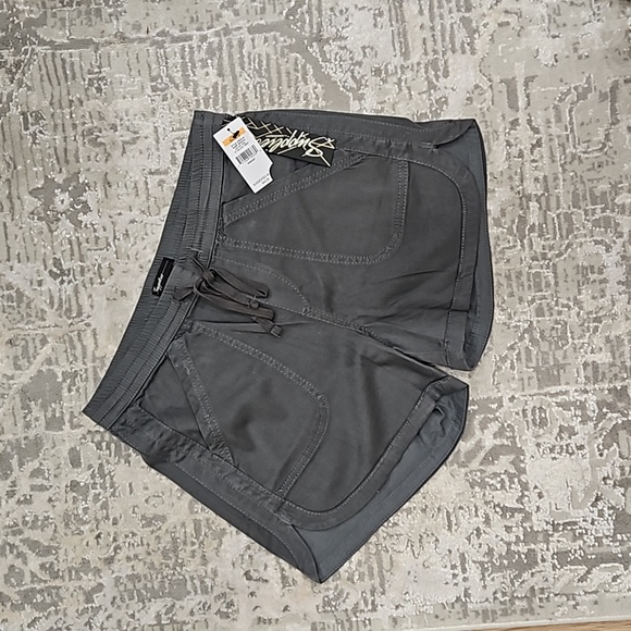 Supplies by UNIONBAY Drawstring Waist Marsha Shorts Solid Grey. New. SMALL - Picture 8 of 10